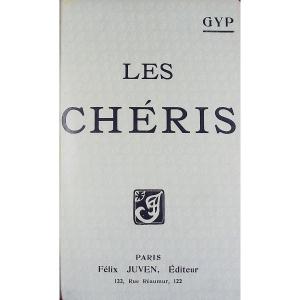 GYP - Les Chéris. Félix Juven, 1903, reliure plein maroquin violet signée Bézard, tête dorée.
