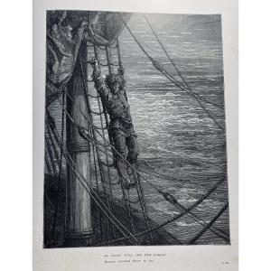 COLERIDGE - The rime of the ancient mariner. Londres, Doré Gallery, 1875. Signé par G. Doré.