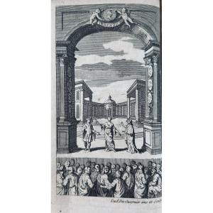 Terence - Publii Terentii Carthaginiensis Afri Comoediae Sex. At Tonson & Watts, 1713.