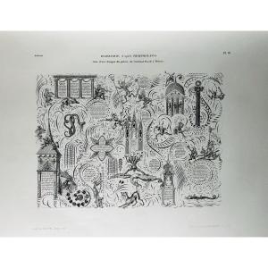 Midolle - Album Of The Middle Ages. Ancient Writings From Manuscripts. E. Simon, 1836.