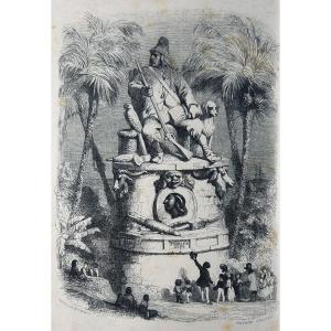 Defoe (daniel) - Adventures Of Robinson Crusoe. Fournier Ainé, 1840, Illustrations By Grandville