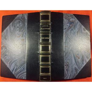 Flaubert (gustave) - Trois Contes. Connard, 1910, Signed Binding By Canaps. Nice Bookplate.