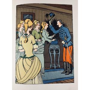 [HÉMARD] - COURTELINE (Georges) - Oeuvres complètes illustrées de Georges Courteline. 1929.
