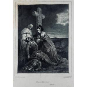 Johannot (alfred Et Tony) - Thirty Vignettes For The Works Of Walter Scott. Furne, 1830.