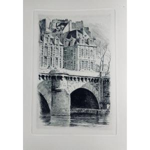 Mac Orlan Et Salmon - Images De Paris. Images Of Old Paris. Les Heures Claires. 1953.