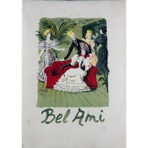 [MACLÈS]  MAUPASSANT (Guy de) - Bel-ami. Éditions de Cluny, 1947, exemplaire numéroté.