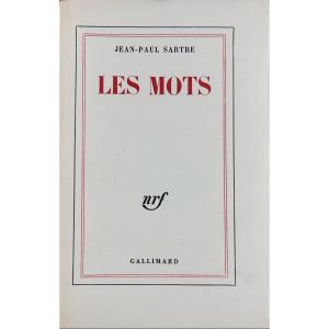 SARTRE (Jean-Paul) - Les mots. Paris, Gallimard, 1964, édition originale numérotée, bel état.