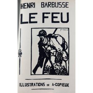 [copies] - Barbusse (henri) - *le Feu* (diary Of A Squad). Flammarion, 1924, Beautifully Bound