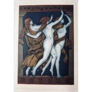 [becque] - Hérédia (josé-maria De) - Greece And Sicily. Published By Maurice De Becque, 1926.