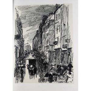 [MAHN] - DUHAMEL (Georges) - Deux hommes. Éditions Crès, 1926 , reliure signée Trinckvel. 