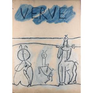 [VERVE] - PICASSO (Pablo) - Verve N° 19 et 20. Paris, Aux Bureaux de la Revue, 1948. 
