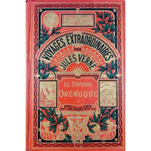 Verne (jules) - *the Magnificent Orinoco*. Paris: Hetzel, 1890, Illustrations By George Roux.