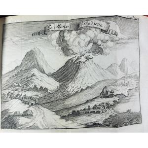 MISSON (François-Maximilien) - Nouveau voyage d'Italie. Chez van Bulderen, 1702, 72 planches.