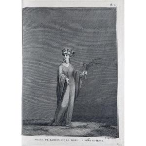 BRUCE - Cartes et figures du voyage en Nubie et en Abyssinie par James Bruce. Plassan, 1792.