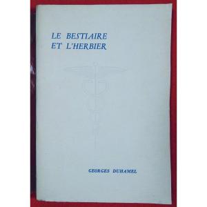 Duhamel - The Bestiary And The Herbarium. Mercure De France, 1948. First Edition.