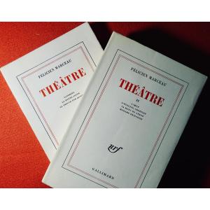 MARCEAU (Félicien) - Théâtre. Volume 1 et 2. Gallimard, 1964. Édition originale numérotée.