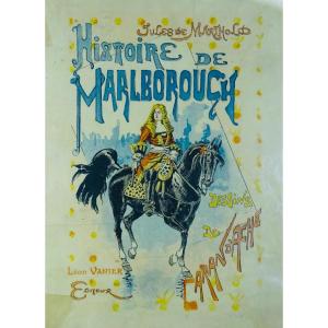 MARTHOLD - Histoire de Marlborough. Vannier, vers 1890. Illustré par CARAN D'ACHE.