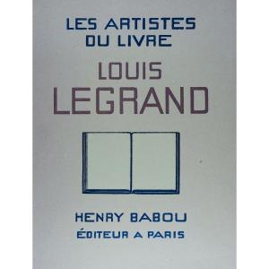 MAUCLAIR - Louis Legrand. Paris, Henry Babou, 1931. Collection "Les artistes du livre".