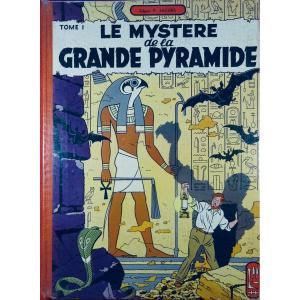 JACOBS (Edgar P.) - Le Mystère de la grande pyramide. 1ère partie le papyrus de Manéthon. 1956.