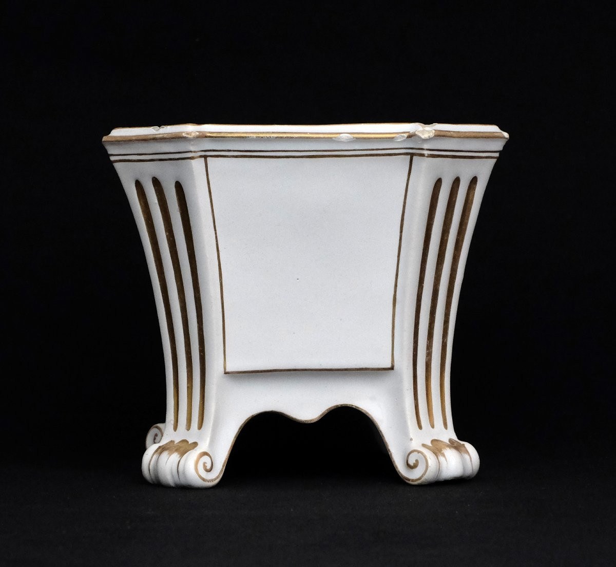 Lunéville Or Saint-clément (lorraine), Bulb Pot (called "caisse à Oignons"), Circa 1780-90-photo-4