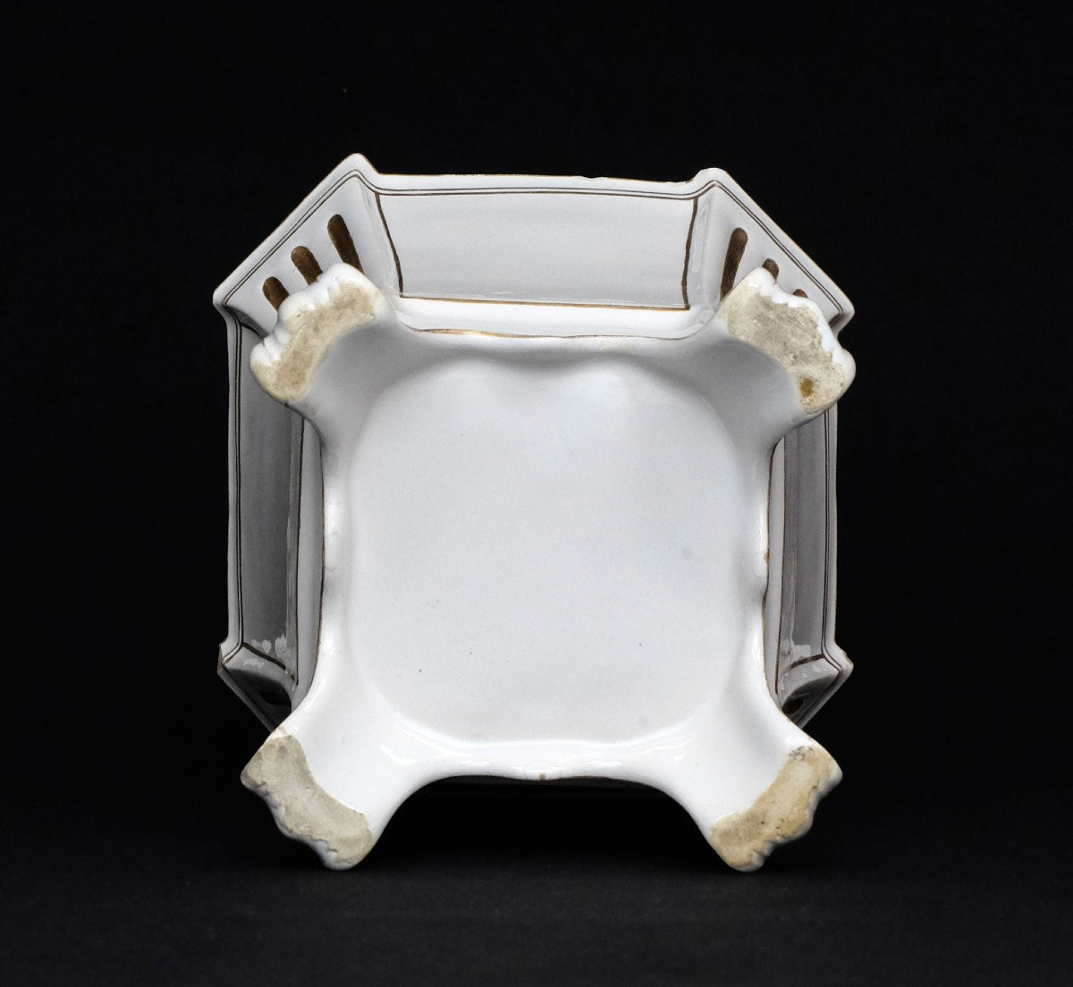 Lunéville Or Saint-clément (lorraine), Bulb Pot (called "caisse à Oignons"), Circa 1780-90-photo-1