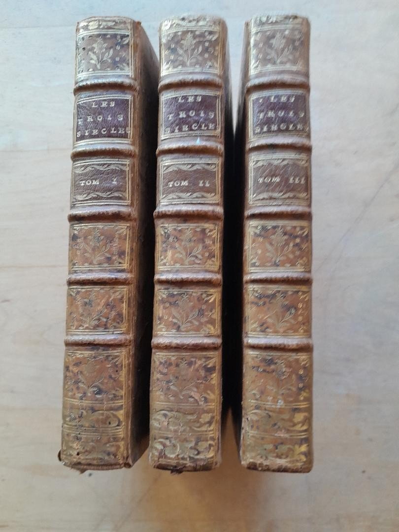 Livres anciens M.l'abbe De Caftres Les Trois Siecles De Notre Litterature