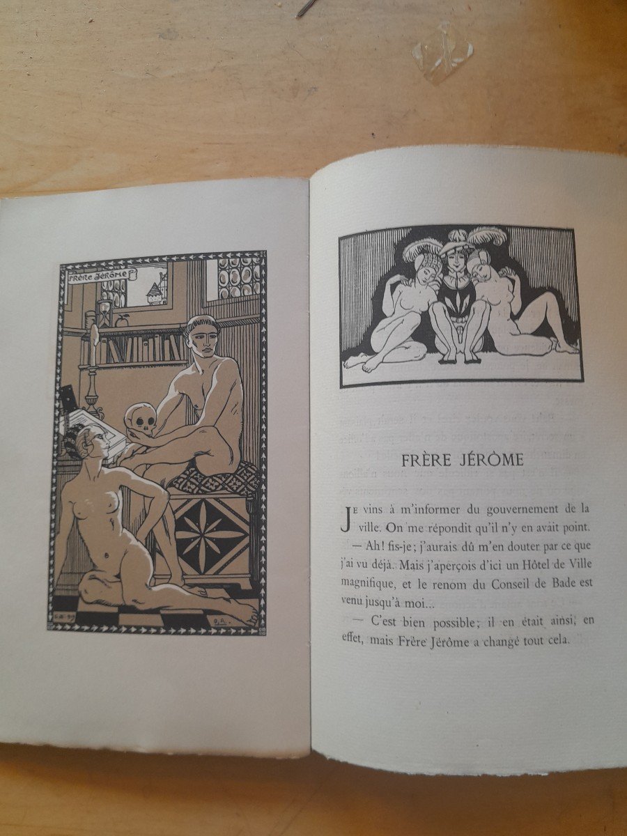 Livre Ancien René Boylesve Les Bains De Bade-photo-3