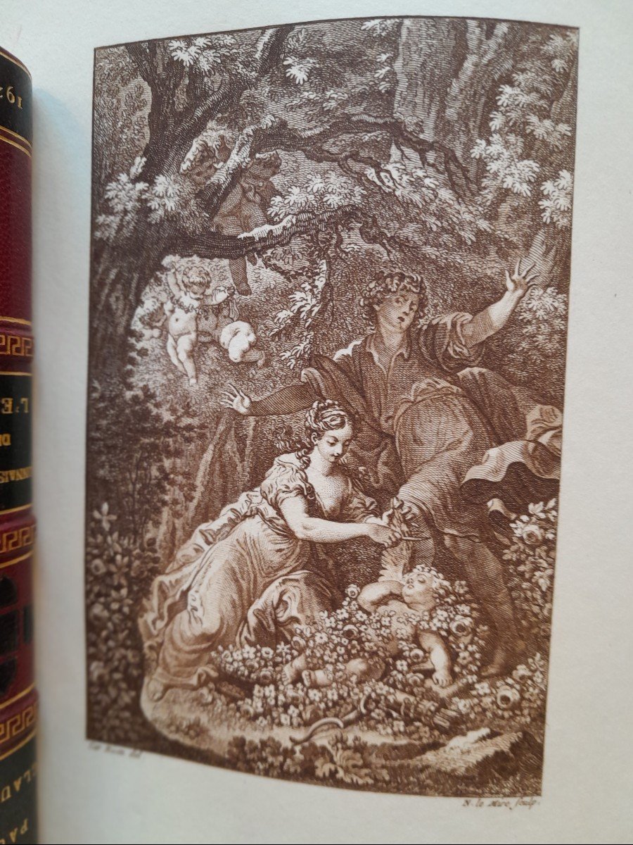 Livre Ancien  Montesquieu Le Temple De Gnide Cephis Et l'Amour Suivi d'Arsace Et Ismenie E -photo-2