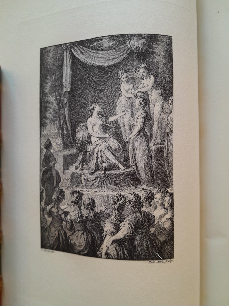 Livre Ancien  Montesquieu Le Temple De Gnide Cephis Et l'Amour Suivi d'Arsace Et Ismenie E -photo-5