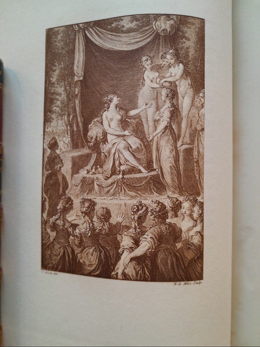 Livre Ancien  Montesquieu Le Temple De Gnide Cephis Et l'Amour Suivi d'Arsace Et Ismenie E -photo-6