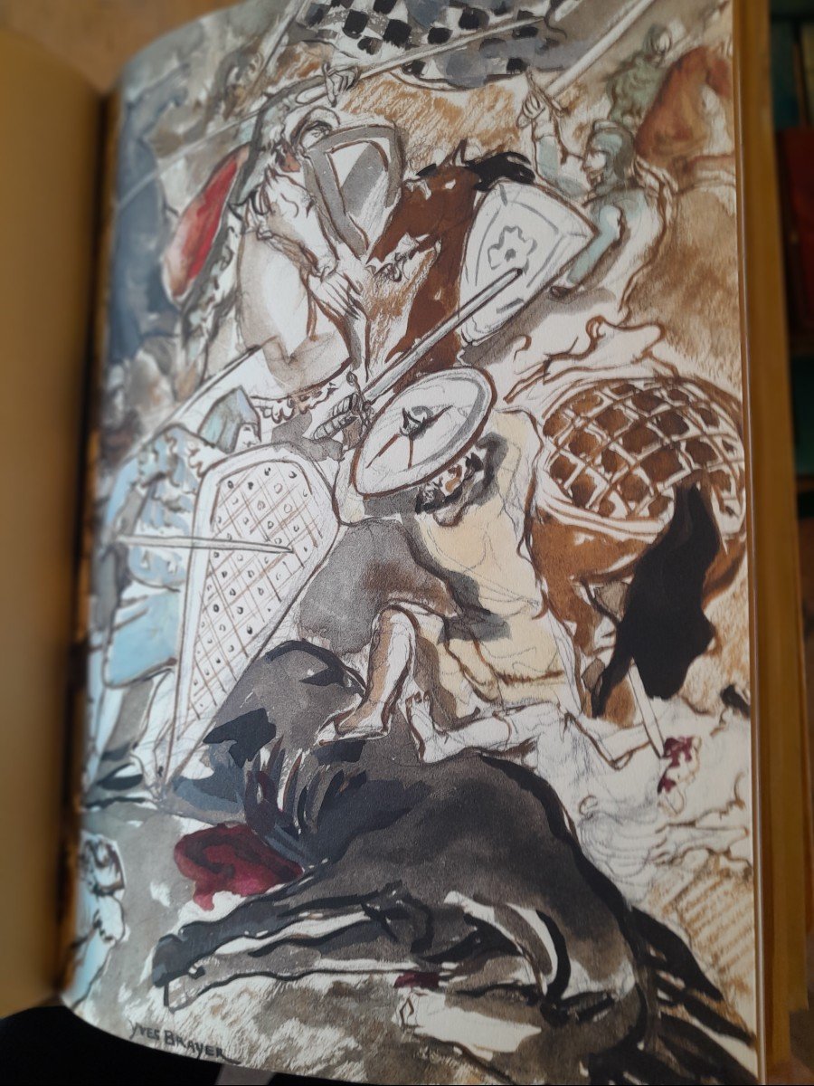 Livre Ancien La Chanson De Roland -photo-2