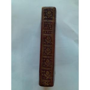 Livre Ancien Almanach His8torique Et Géographique De Picardie Pour l'Année 1790