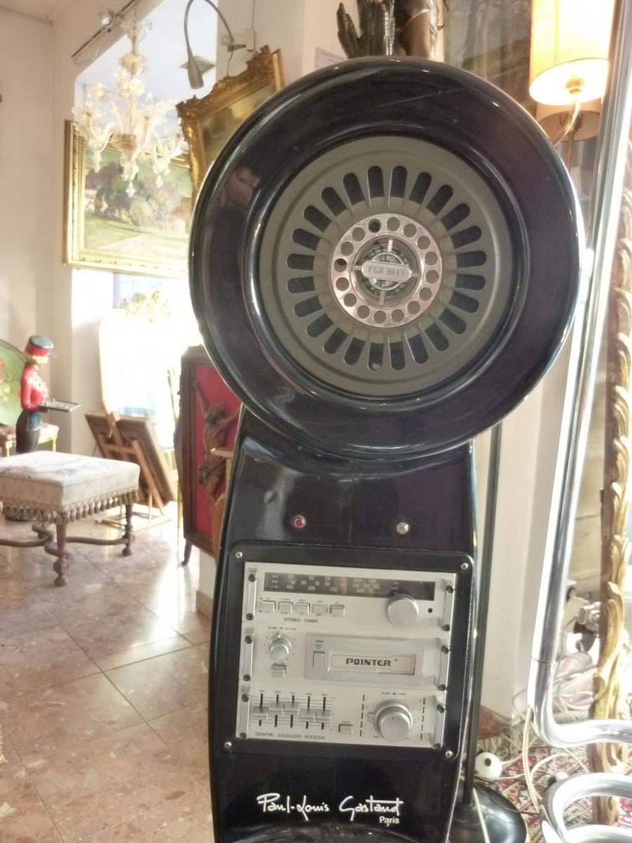 Radio Phone-signed "paul-louis Gastaud Paris"-photo-4