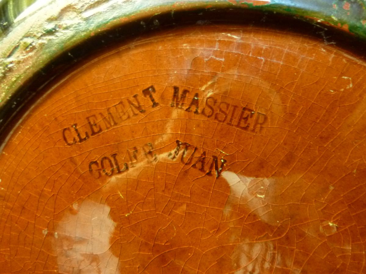 Ceramic Vase Clement Massier (1845-1917)-photo-1