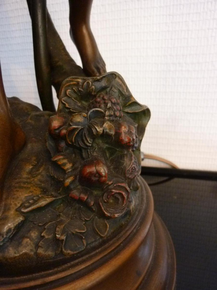 Regulates Statue Art Nouveau Bruchon-photo-1
