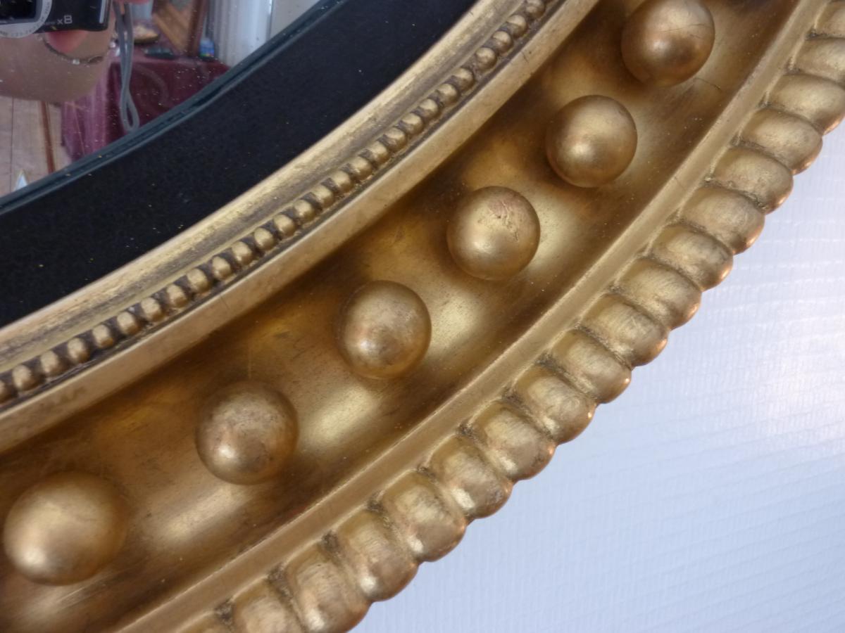 Miroir De "sorcière" Epoque Empire-photo-1