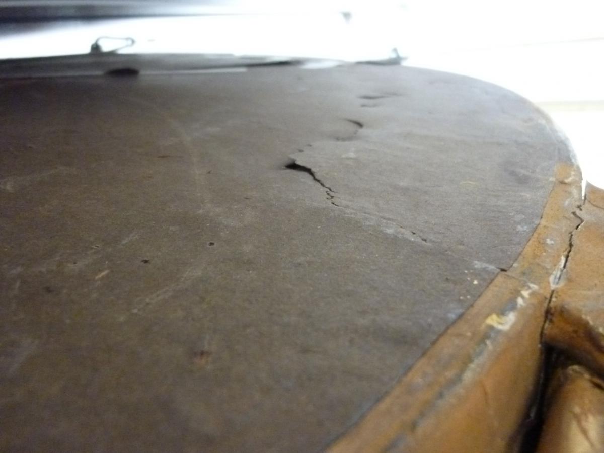 Miroir De "sorcière" Epoque Empire-photo-2