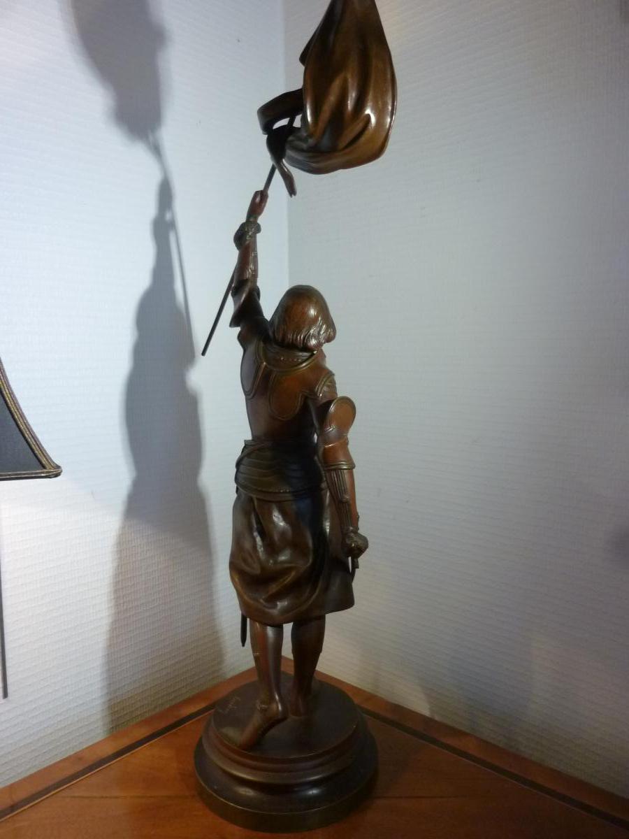Bronze Jeanne d'Arc-photo-4