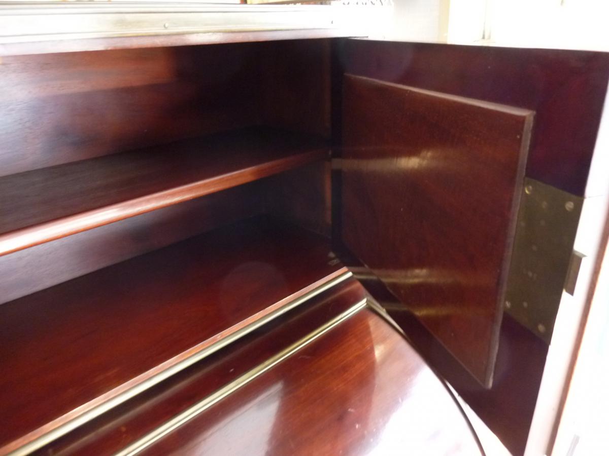 Louis XVI Style Cylinder Office Desk Happiness Of The Day-photo-3