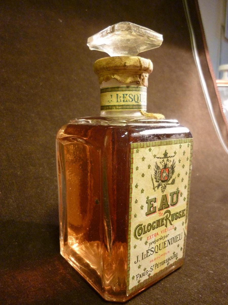 Rare Russian Cologne J Lesquendieu-photo-3