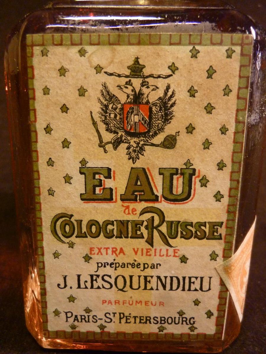 Rare Russian Cologne J Lesquendieu-photo-4