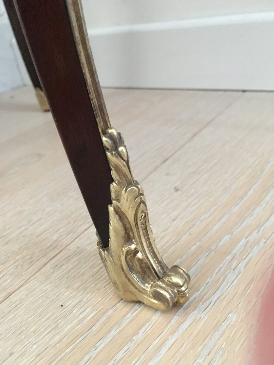 Sellette Style Louis XV Epoque Napoleon III en Acajou-photo-2