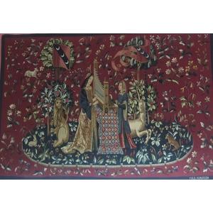 Aubusson Tapestry Lady And The Unicorn