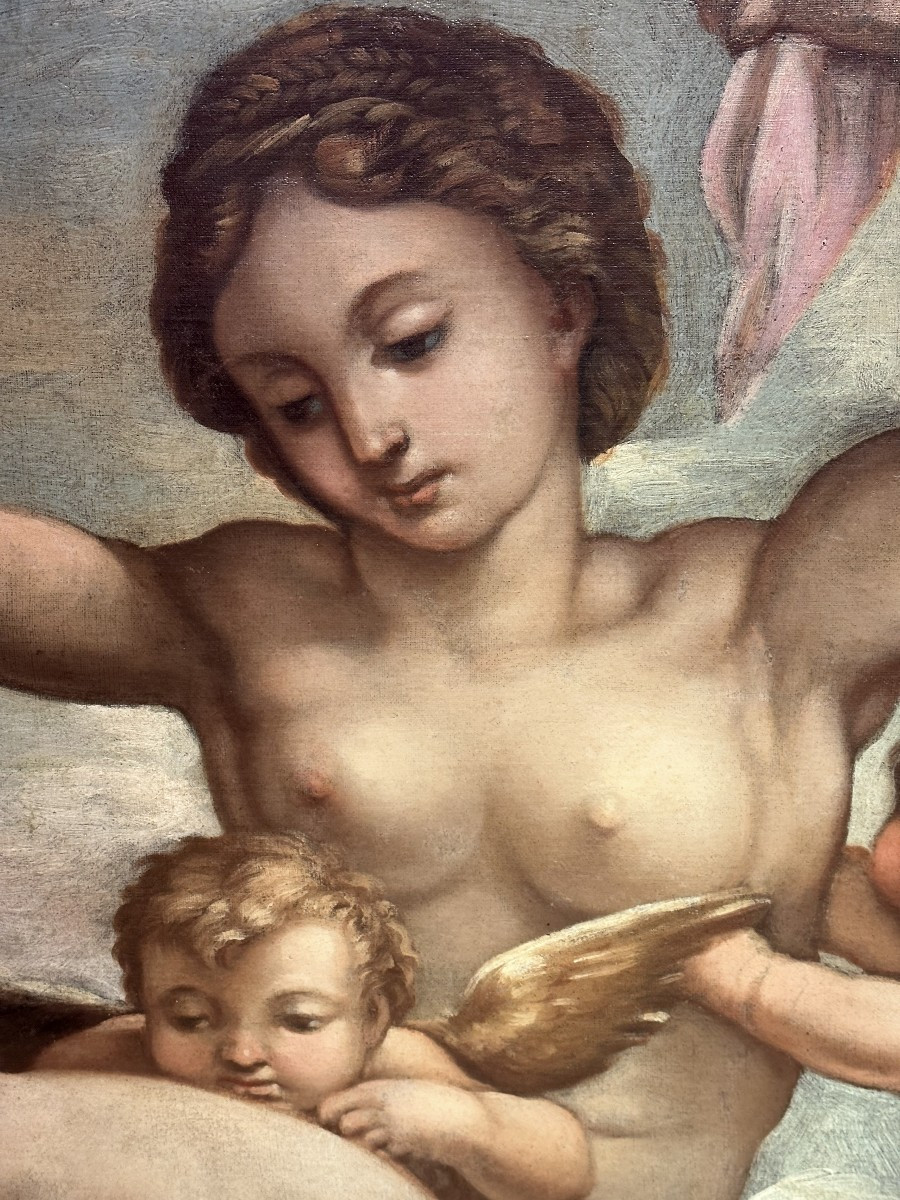 Peinture Triomphe de Galatée-photo-2