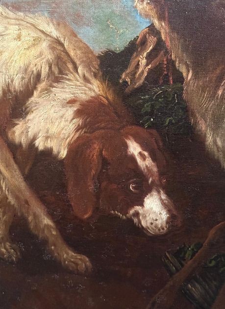 Chiens de chasse et cerfs-photo-4