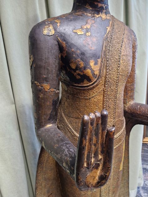 Gilded Bronze Buddha Ht 167-photo-1