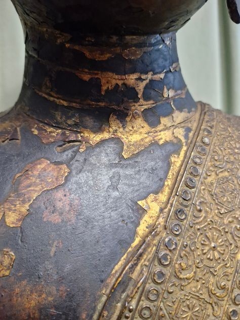 Gilded Bronze Buddha Ht 167-photo-5