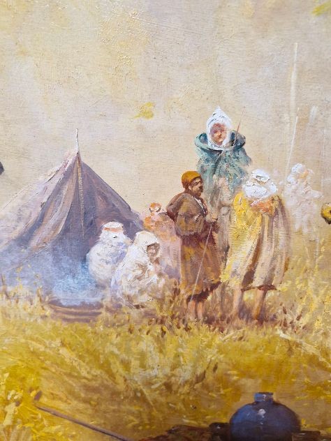 Orientalist Landscape  The Paintings Are In Pairs, They Are Sold Together, The Price Is For The-photo-4