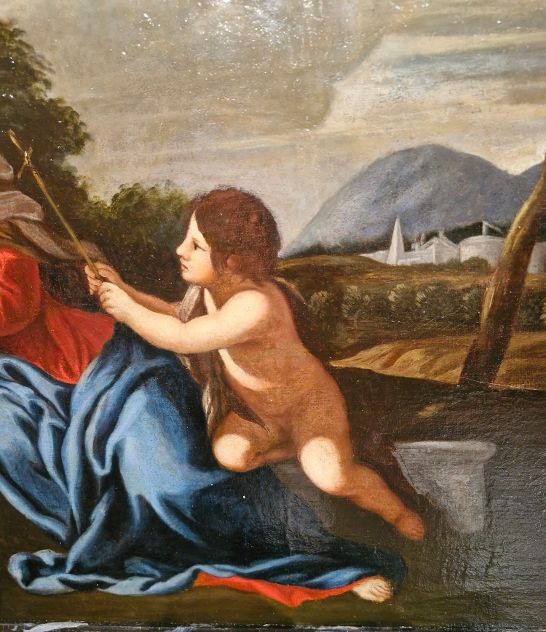 Madonna With Child And Saint John-photo-3