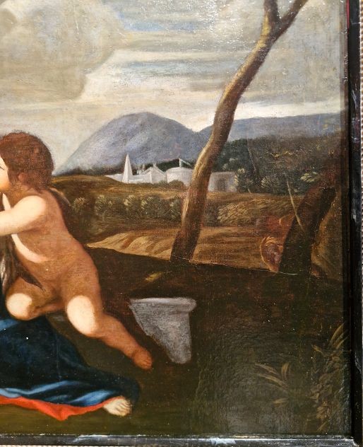 Madonna With Child And Saint John-photo-4